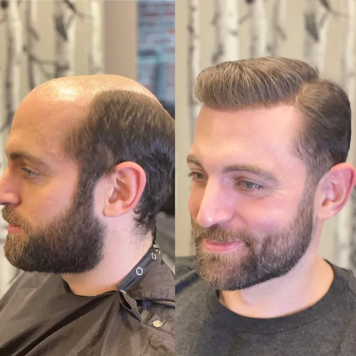 Client before and after, a complete restoration